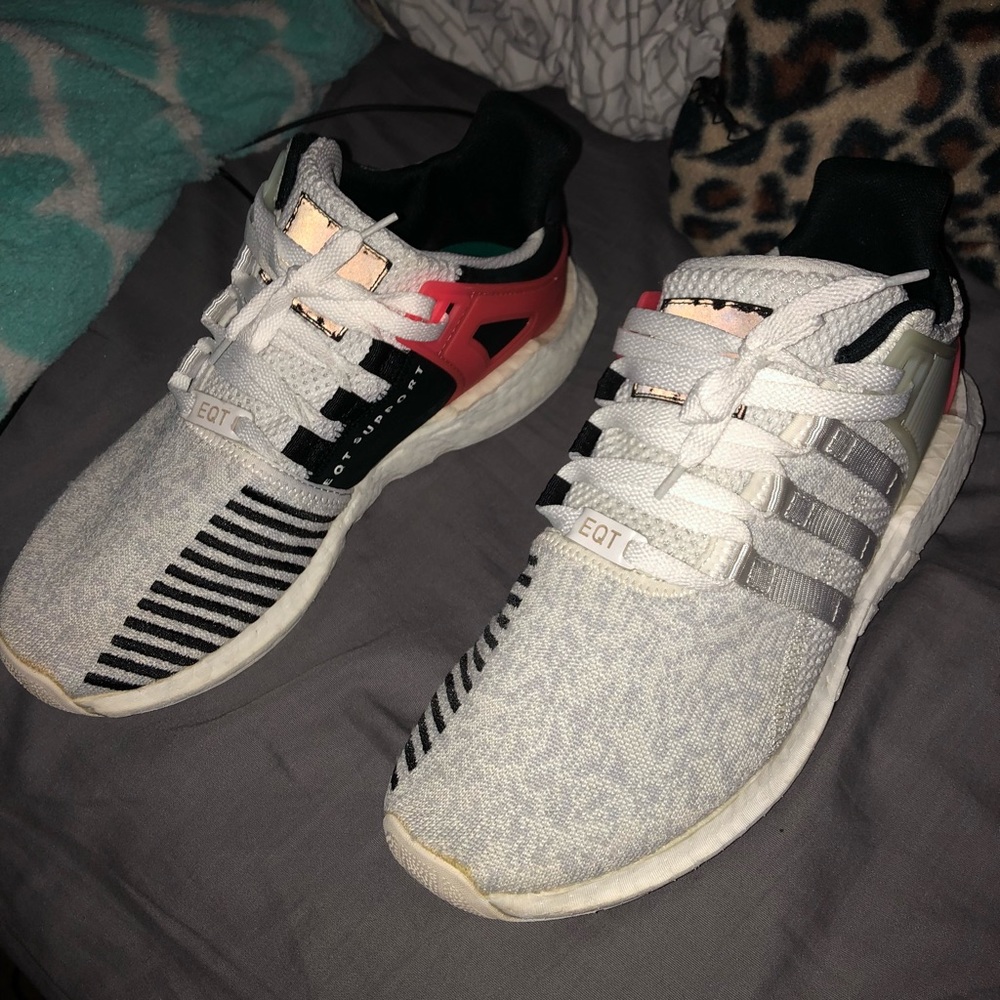 Adidas EQT support 93/17 white turbo